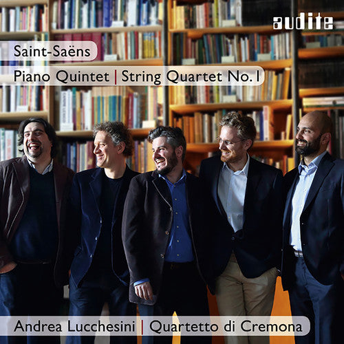 Saint-Saens / Lucchesini: Saint-saens: Piano Quintet / String Quartet 1 - COMPACT DISCS