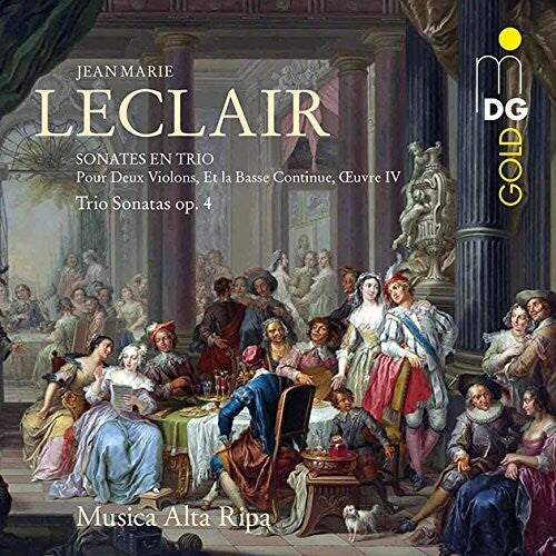 Leclair: Trio Sonatas 4 - COMPACT DISCS