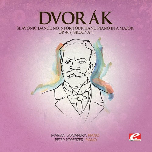 Dvorak: Slavonic Dance 5 Four Hand Piano a Maj 46 - COMPACT DISCS