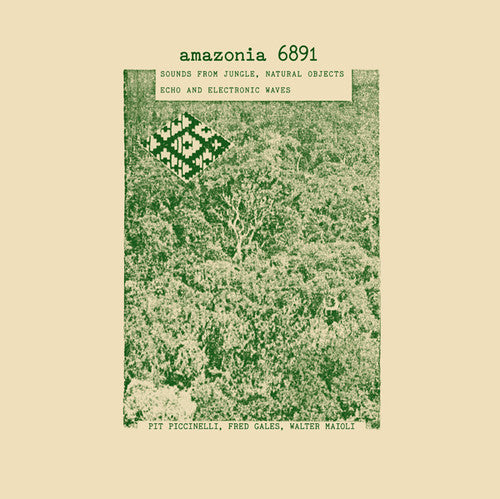 Pit Piccinelli: Amazonia 6891: Sounds from Jungle - Natural Object - VINYL LP