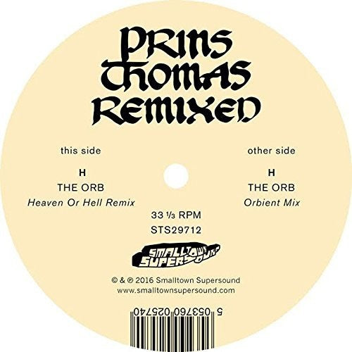 Prins Thomas: The Orb Remixes - VINYL LP
