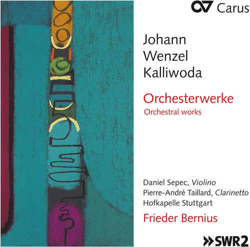 Kalliwoda / Bernius / Sepec / Taillard: Johann Wenzel Kalliwoda: Orchestral Works - COMPACT DISCS