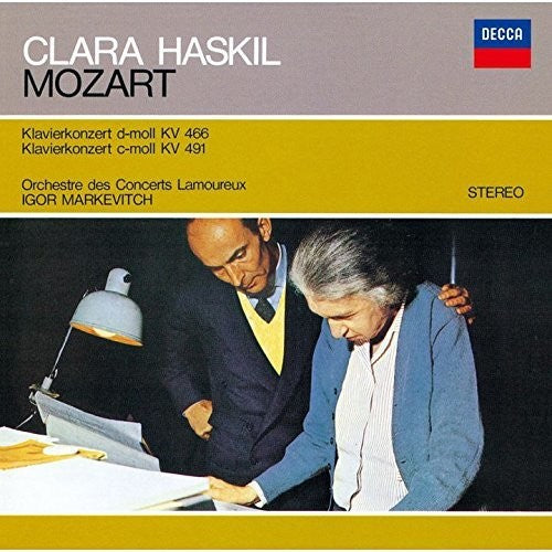 Mozart / Haskil, Clara: Mozart: Piano Concertos 20 & 24 - COMPACT DISCS