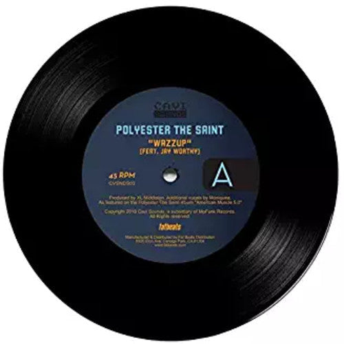 Polyester the Saint: Wazzup Feat. Jay Worthy / Modern Funk Dub Version - 7-INCH SINGLE
