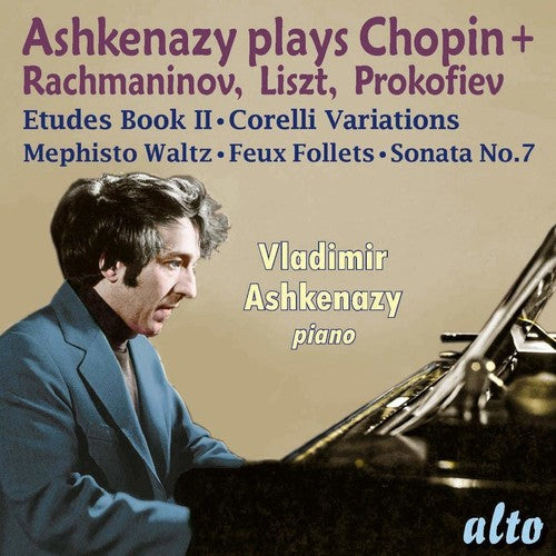 Vladimir Ashkenazy: Ashkenazy Plays Chopin, Rachmaninov, Liszt, & Prokofiev - COMPACT DISCS