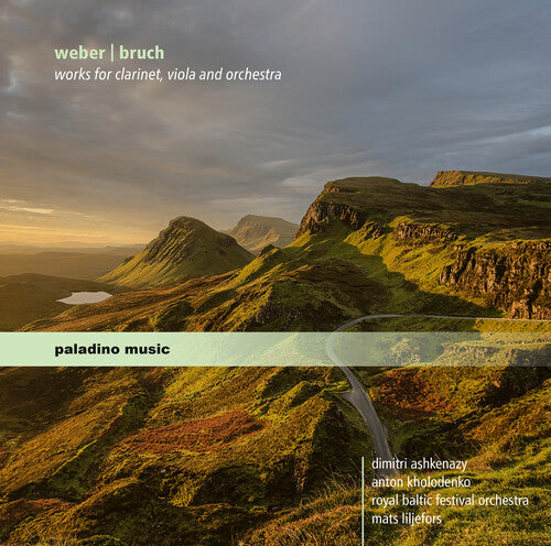 Weber / Ashkenazy: Works for Clarinet & Viola & Orchestra - COMPACT DISCS