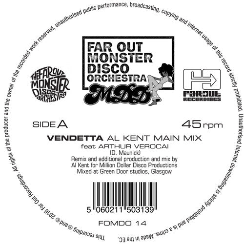 Far Out Monster Disco Orchestra: Vendetta (al Kent Remix) - 12-INCH SINGLE