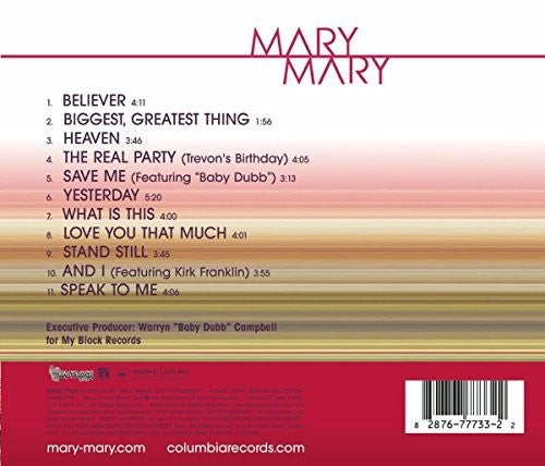 Mary Mary: Mary Mary - COMPACT DISCS