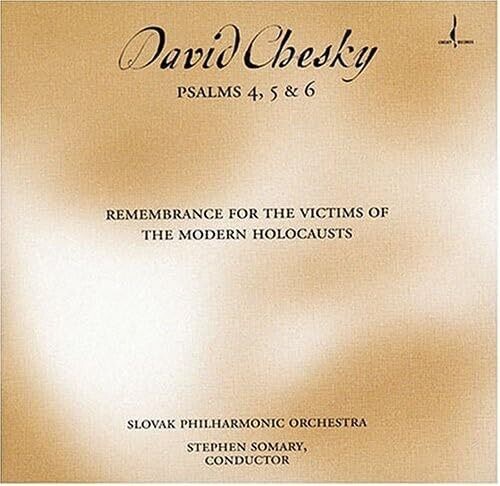 David Chesky: Psalms 4 5 & 6 - COMPACT DISCS