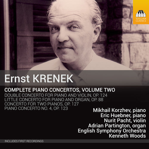 Krenek / Korzhev / Huebner / Pacht / Partington: Ernst Krenek: Complete Piano Concertos Vol 2 - COMPACT DISCS