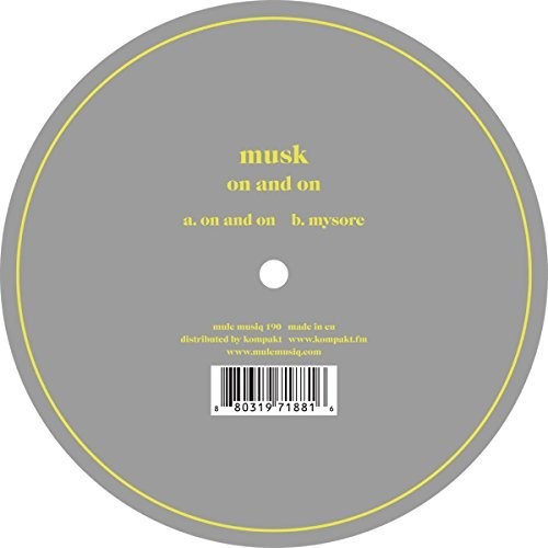 Musk: On And On - 12-INCH SINGLE