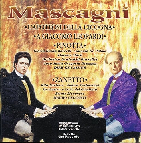 Mascagni: L'apoteosi Della Cicogna - COMPACT DISCS