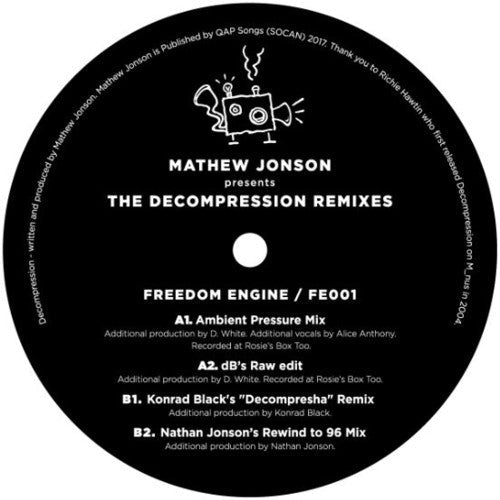 Mathew Jonson: Mathew Jonson Presents The Decompression Remixes - 12-INCH SINGLE