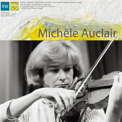 Michele Auclair: Works By Bartok & Saint-saens - VINYL LP