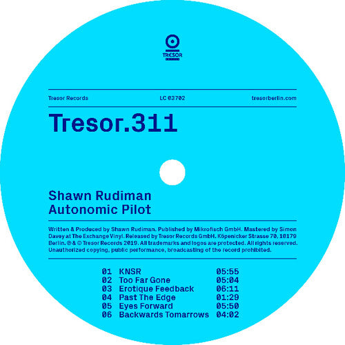 Shawn Rudiman: Autonomic Pilot - 12-INCH SINGLE