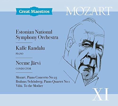 Brahms / Randalu / Jarvi: Piano Concerto 23 - COMPACT DISCS