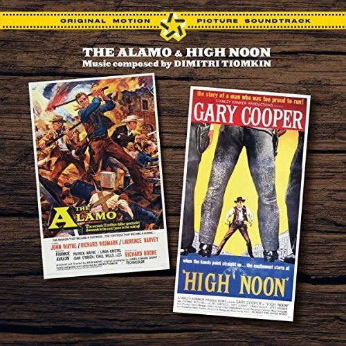 Dimitri Tiomkin: The Alamo / High Noon + 2 Bonus Tracks (Original Soundtrack) - COMPACT DISCS