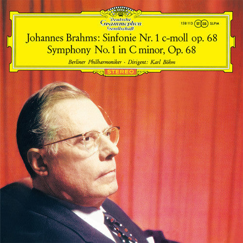 Bohm, Karl /Berliner Philharmoniker: Brahms: Symphony No. 1 In C Minor Op. 68 - VINYL LP