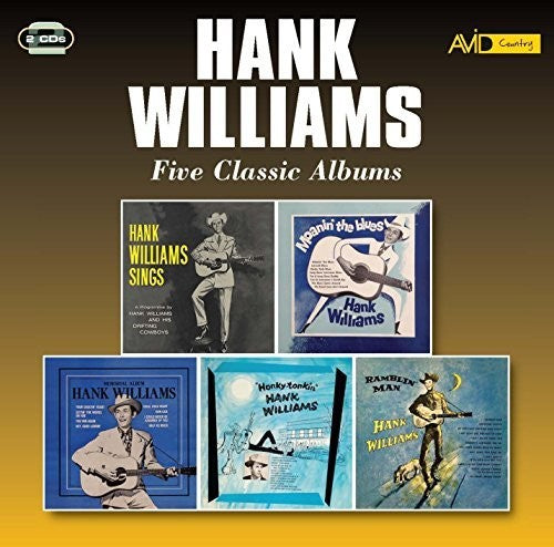 Hank Williams: Moanin The Blues / Honky Tonkin / Ramblin Man - COMPACT DISCS