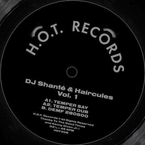 DJ Shante & Haircules: 1 - 12-INCH SINGLE