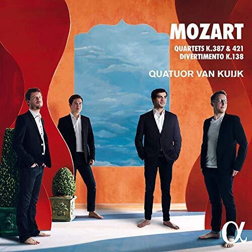 Mozart / Quatuor Van Kuijk: Quartets 387 & 421 - COMPACT DISCS