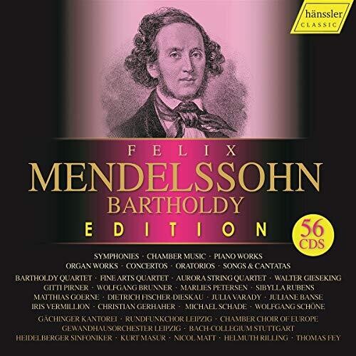 Mendelssohn-Bartholdy: Mendelssohn Bartholdy Edition - COMPACT DISCS