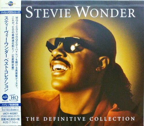 Stevie Wonder: The Definitive Collection (SHM-CD / UHQ-CD/ MQA-CD /DSD-MASTER) - COMPACT DISCS