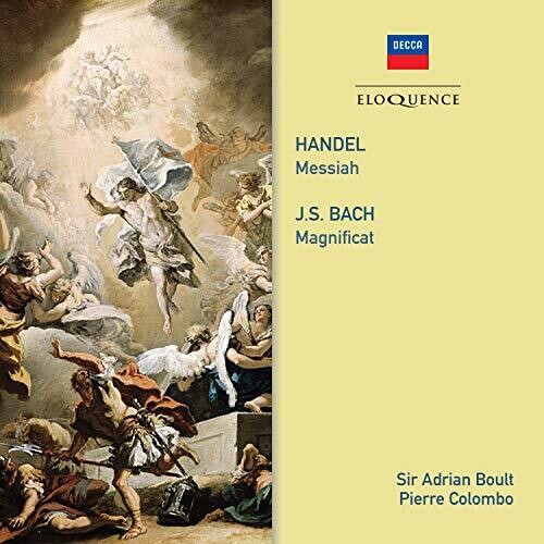 Handel / Bach / Boult, Adrian / Colombo, Pierre: Handel: Messiah / Bach: Magnificat - COMPACT DISCS