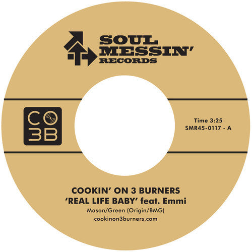 Cookin' on 3 Burners: Real Life Baby / Enter Sandman - 7-INCH SINGLE