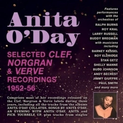 Anita O'Day: Selected Clef, Norgran & Verve Recordings 1952-56 - COMPACT DISCS