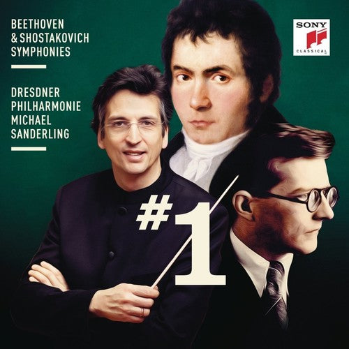 Beethoven / Shostakovich / Sanderling, Michael: Beethoven & Shostakovich: Symphonies No 1 - COMPACT DISCS