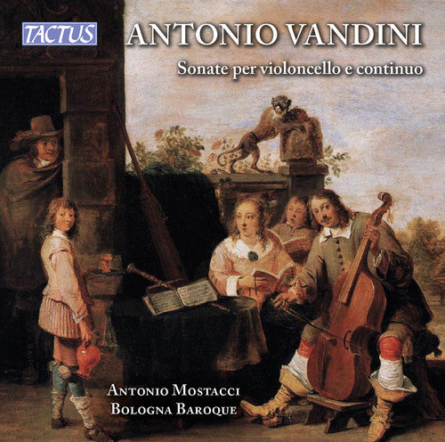 Vandini / Bologna Baroque Ensemble / Mostacci: Cello Sonata 1-6 - COMPACT DISCS