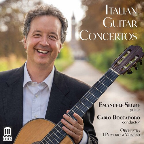 Segre Boccadoro Orchestra I Pomeriggi Musicali Lazzaroni: Italian Guitar Concertos - COMPACT DISCS