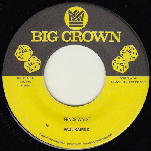 Paul Ramos: Fence Walk / Funky Resurgence - 7-INCH SINGLE