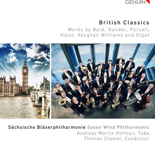 Sachsische Blaserphilharmonie Andreas Martin Hofmeir: British Classics - COMPACT DISCS