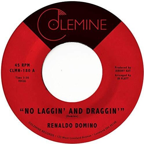 Renaldo Domino: No Laggin' And Draggin' - 7-INCH SINGLE