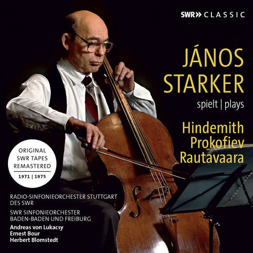 Hindemith / Prokofiev;: Janos Starker Plays Hindemith & Prokofiev - COMPACT DISCS