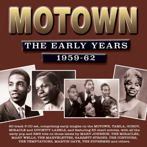Various Artists: Motown: The Early Years 1959-62 (Various Artists) - COMPACT DISCS
