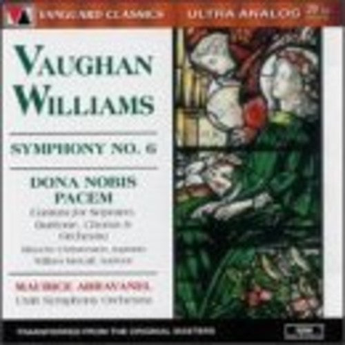 Abravanel, Maurice / Utah Symphony Orchestra: Vaughan Williams Symphony No. 6 Dona Nobis Pacem - COMPACT DISCS