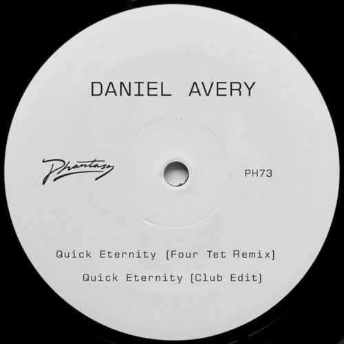 Daniel Avery: Quick Eternity (four Tet Remix) - 12-INCH SINGLE