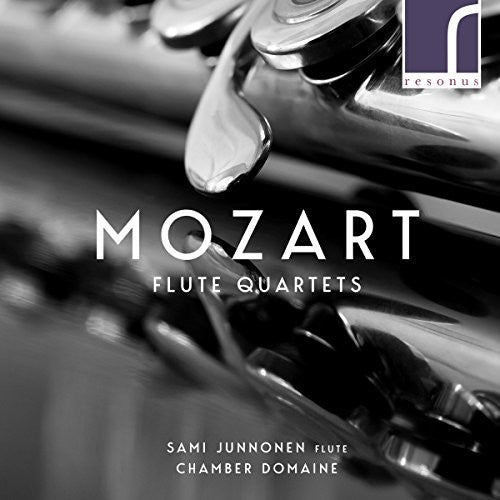 Mozart / Harwood: Flute Quartets - COMPACT DISCS