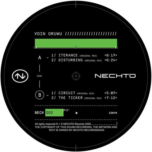Voin Oruwu: NECH002 - VINYL LP
