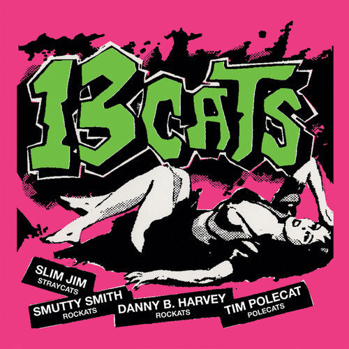 13 Cats: 13 Tracks - Limited Edition Pink Vinyl - VINYL LP