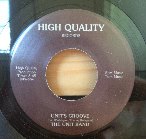 Unit Band: Unit'S Groove / Hand-In-Hand - 7-INCH SINGLE