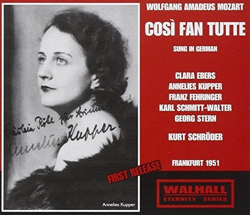 Kupper: Cosis Fan Tutte - COMPACT DISCS