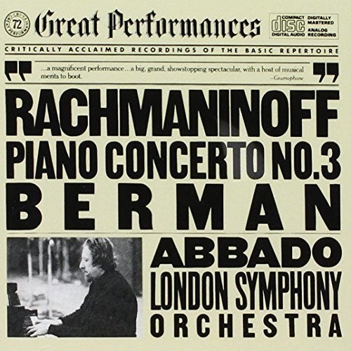 Abbado / London Symphonyny Orch / Berman: Piano Concerto - COMPACT DISCS