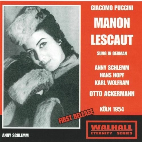 Schlemm: Manon Lescaut - COMPACT DISCS
