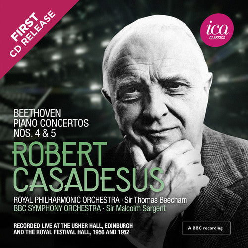 Beethoven / Casadesus: Beethoven Piano Concertos 4 & 5 - COMPACT DISCS