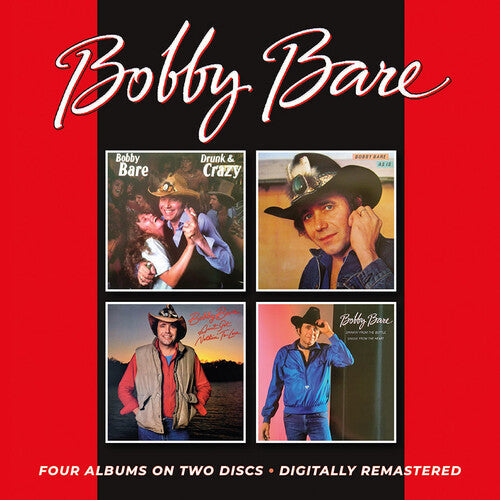 Bobby Bare: Drunk & Crazy / As Is / Ain't Got Nothin' To Lose / Drinkin' From The Bottle, Singin' From The Heart - COMPACT DISCS