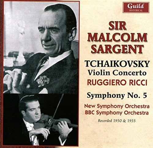 Ricci / New Symphony Orchestra / Sargent: Sargent & Ricciy 1950 & 1955 - COMPACT DISCS